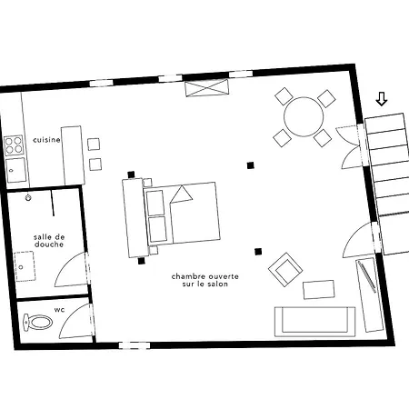 بيت للعطل Logis Des Chauvins - Gite Cote Parc Port-dʼEnvaux